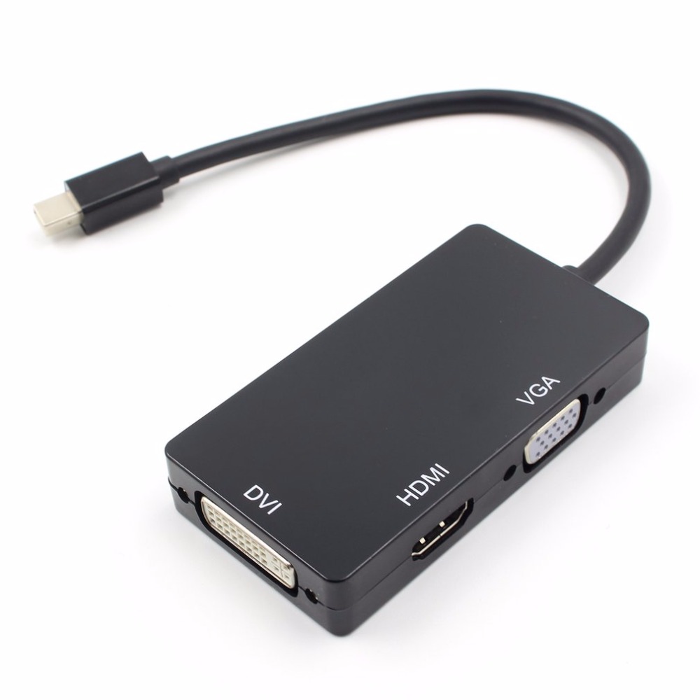 -in-1 Thunderbolt Mini Displayport DP to HDMI VGA DVI Adapt - 图2