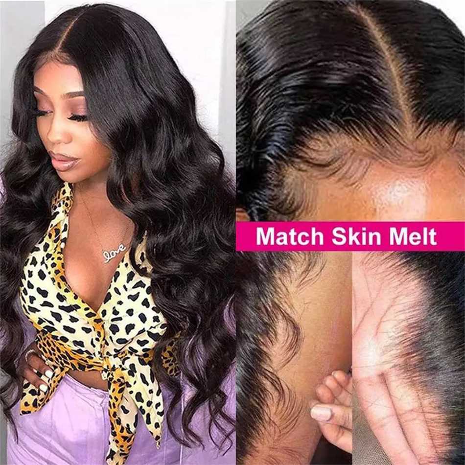 1x4 1x6 HD Transparent Lace Front Human Hair Wigs For Wome - 图2