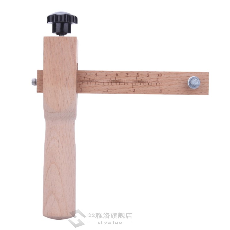 Wood Adjustable Craftool Strip & Strap Maker Tandy Leath - 图0