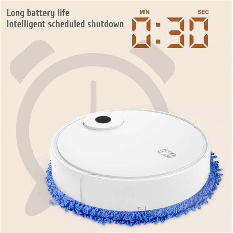 3 In 1 Robot Vacuum Cleaner Smart Home With Mop Wash Intelig - 图3