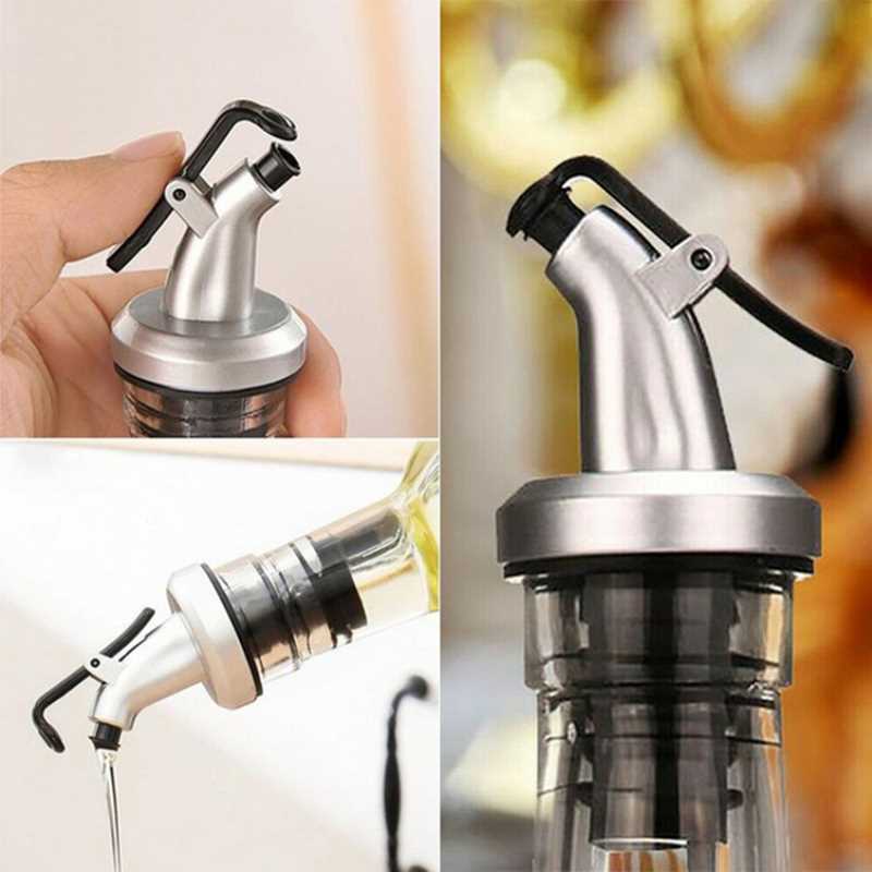 Home 1/3Pcs Olive Oil Sprayer Liquor Dispenser Rubber Wine P