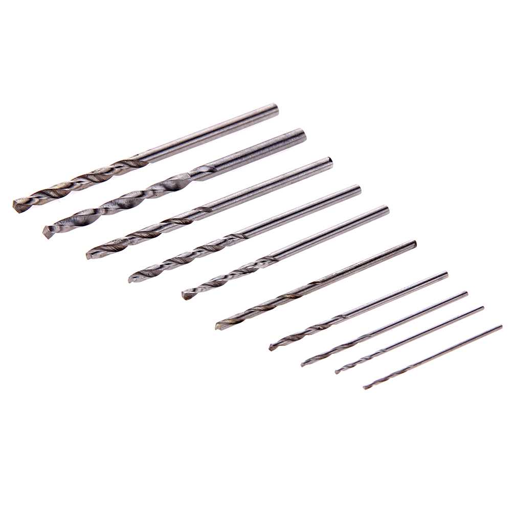 0.5-3.2mm Drill Bit Mini Manual Chuck Twsit Micro Drill Bit - 图1