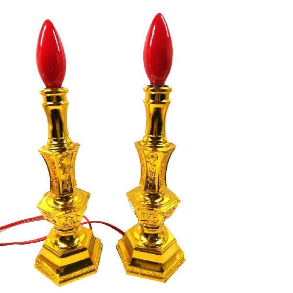 J062 Electric Candle Light 8 Inch Red Led 2w E12 Bulb - 图3