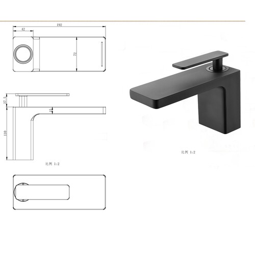 Basin Faucet Wash Basin Sink Faucets Bathroom Basin Sink Mix - 图0