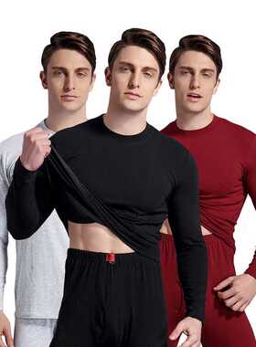 Men's Cotton Thermal Underwear Sets Male Autumn Wnter O Col