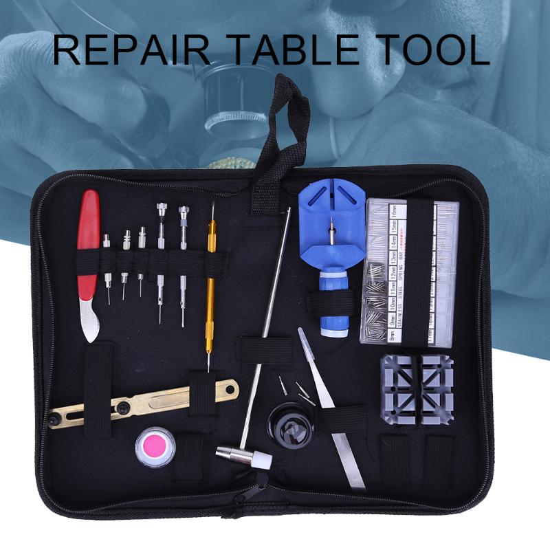 15 pcs Watch Repair Kit Set Wrist Strap Adjust Pin Tool Kit - 图3