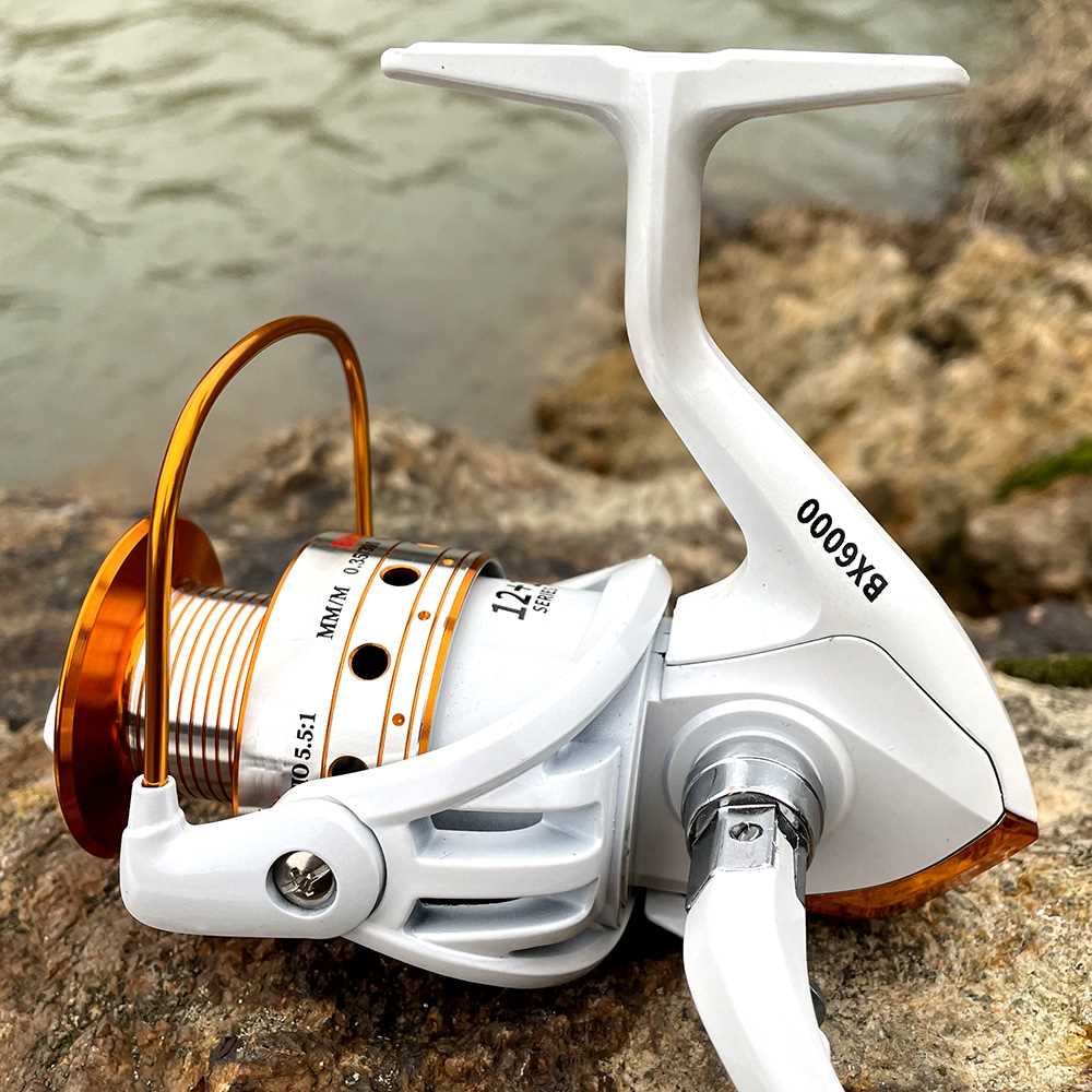 Spinning Fishing Reel 12BB + 1 Bearing Balls 500-9000 Series - 图3