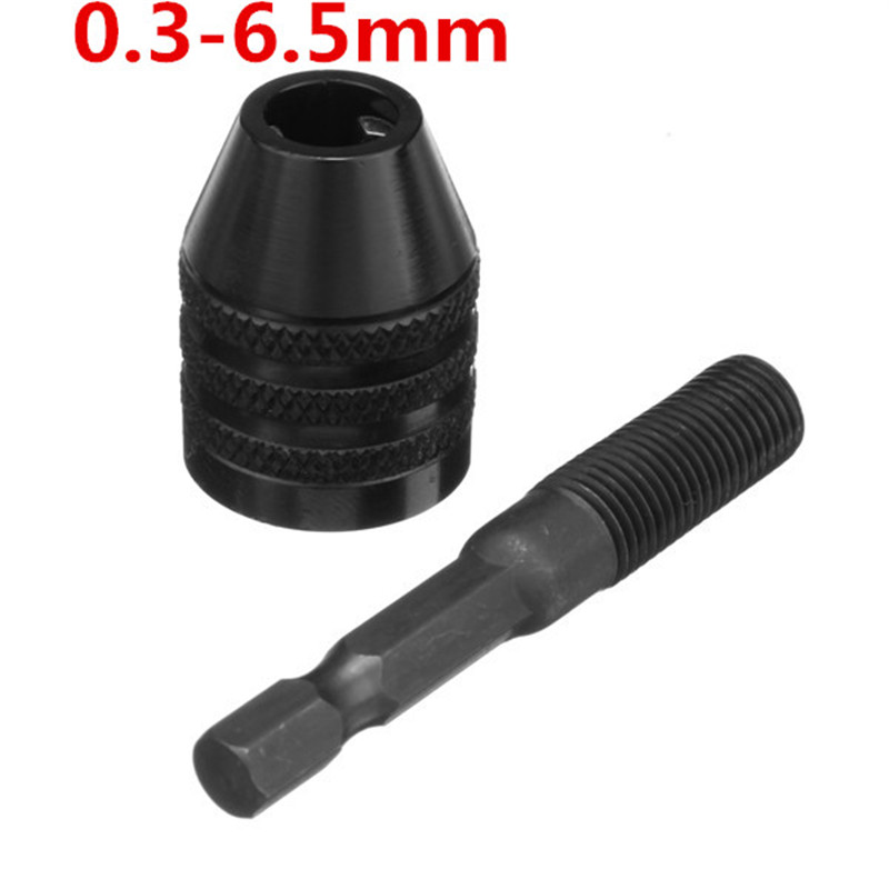 DANIU 1pc 0.3-3.6/0.3-6.5/0.6-8mm Keyless Drill Chuck 1/4 - 图3