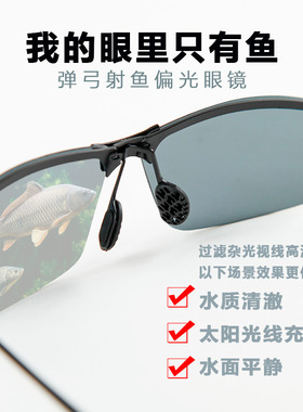 弹弓户外鱼轮水底偏光镜