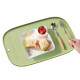 Food grade silicone placemat for primary school students waterproof and oil-proof