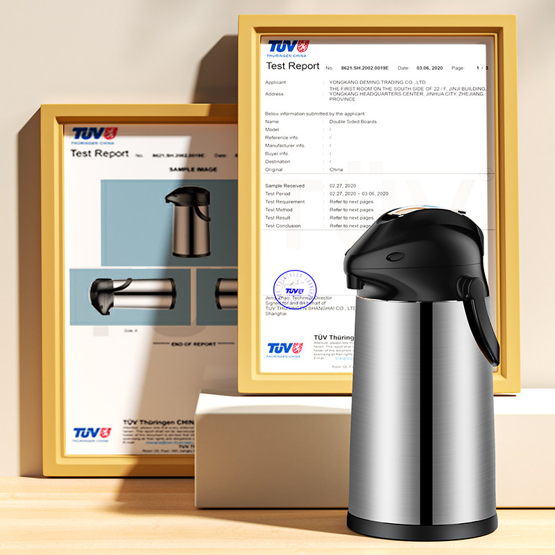 气压式暖壶按压式大容量家用热水壶 德明热水瓶