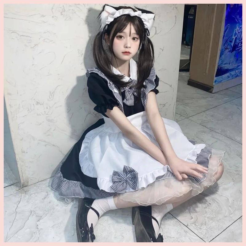 奇迹暖暖女仆装cos可爱女佣女装大佬lolita连衣裙洛丽塔cosplay服 - 图1