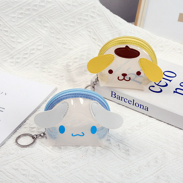Transparent Jelly Portable Coin Headphones Coin Wallet