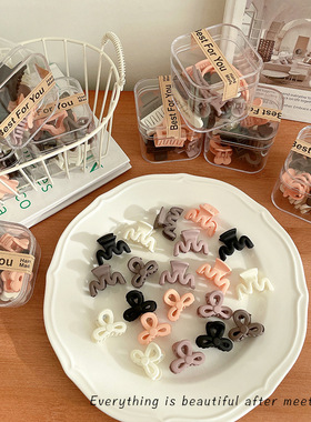 夏季女前额侧边小抓夹刘海夹头饰