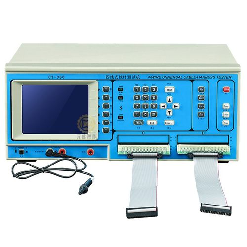 快速线材测试仪CT-360精密四线式线材综合测试机DC1000V高压导通 - 图3