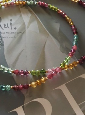 瑞铺原创正品天然艳丽女电气石