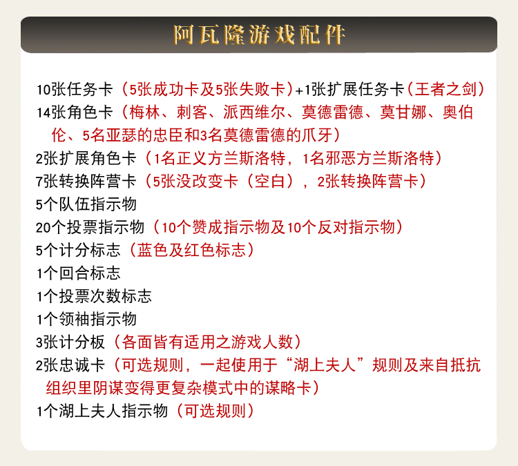 桌游阿瓦隆2抵抗组织升级扩充加强版政变中文卡牌狼人桌面游戏 - 图1