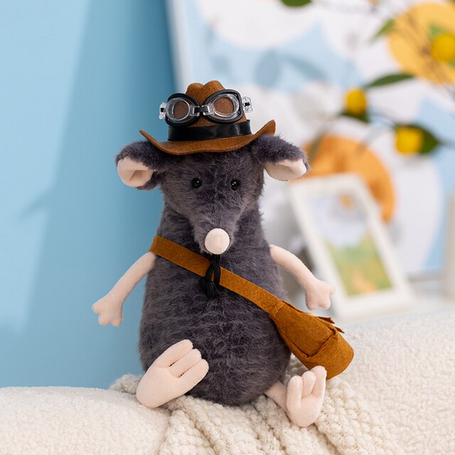 New product Lachlan Sad Mouse Mouse Otter Plush Toy Doll Doll Rag Doll Birthday Gift Girl