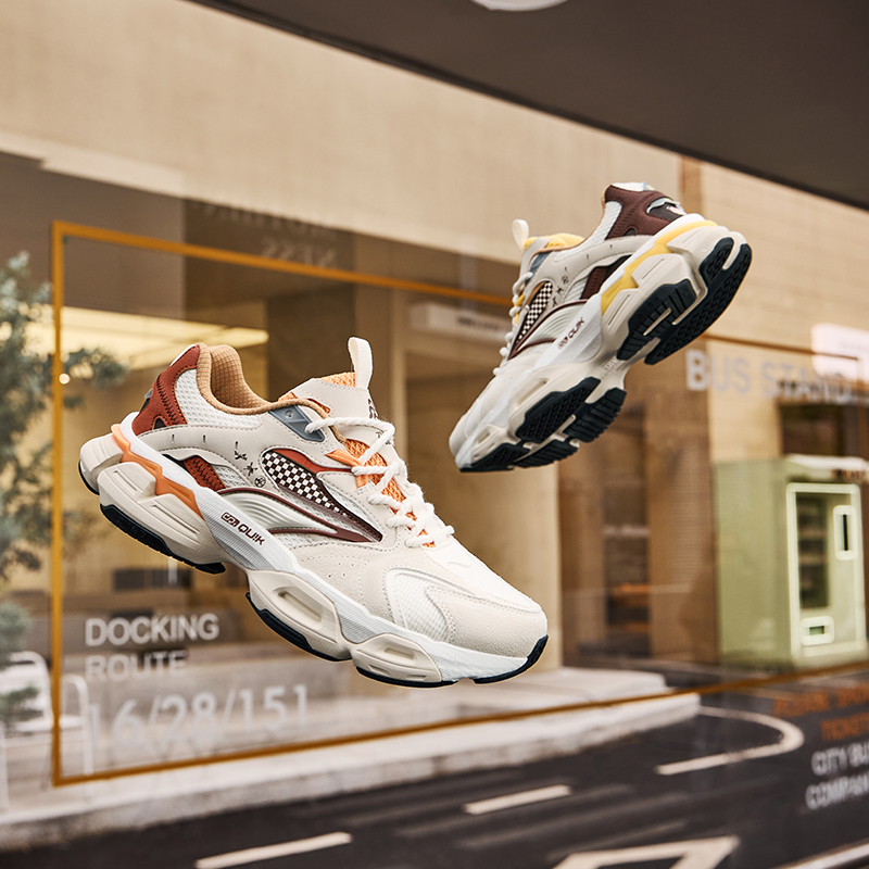 灵眸pro361铁豆男鞋运动鞋2025秋季情侣复古百搭老爹鞋休闲鞋子 - 图2