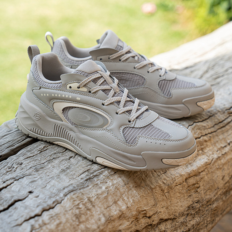 361男鞋秋冬透气运动鞋2025年新款网面鞋子休闲鞋厚底百搭板鞋男,淘宝优惠券,粉丝福利购,淘宝优惠卷