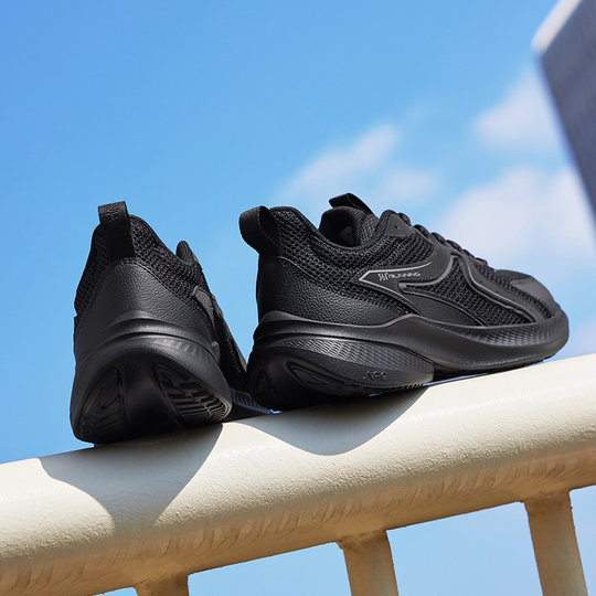 361男鞋运动鞋2025秋季新款网面透气跑鞋软底减震跑步鞋轻便鞋子