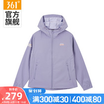 361 womens clothing 2022 Spring new spring fitting blouses single wind clothes Regular sports jacket women