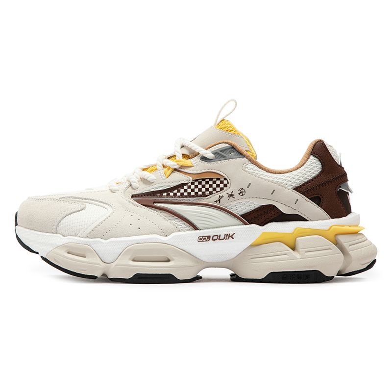 灵眸pro361铁豆男鞋运动鞋2025秋季情侣复古百搭老爹鞋休闲鞋子 - 图3