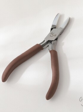 好品不锈钢手工珠宝钳diy饰品工具绕钱塑头圆嘴平钳整形尼龙钳子