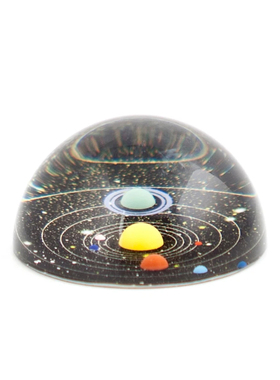 美国 Kikkerland 行星镇纸 Paperweight Planetary 星空行星宇宙