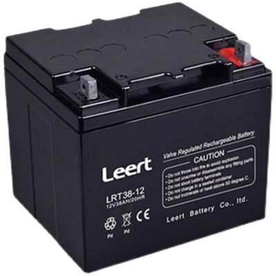 利瑞特Leert蓄电池LRT40-12V120AH100A65A38A24A17A7A应急UPS电瓶 - 图1