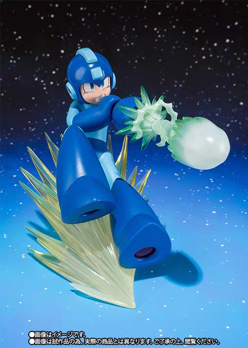 现货 万代 魂限定 Figuarts Zero FZ 初代 洛克人 Rockman 岩男 - 图1