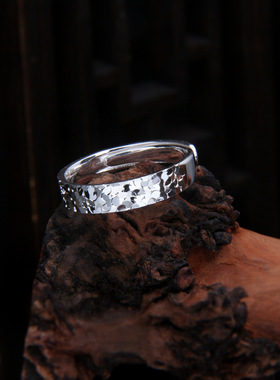 新品新款碎冰冰戒指女小众设计感