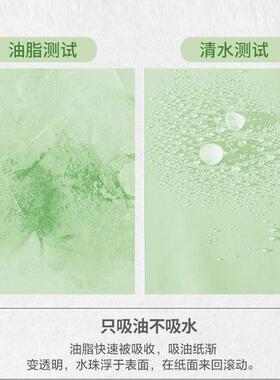 100 Pcs Portable Facial Absorbent Paper Oil Control Wipes