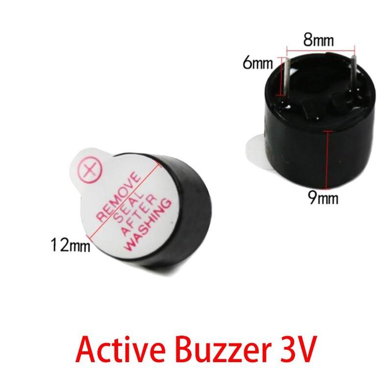 10pcs 3V 5V 12V Active Buzzer Magnetic Long Continous Beep T - 图0