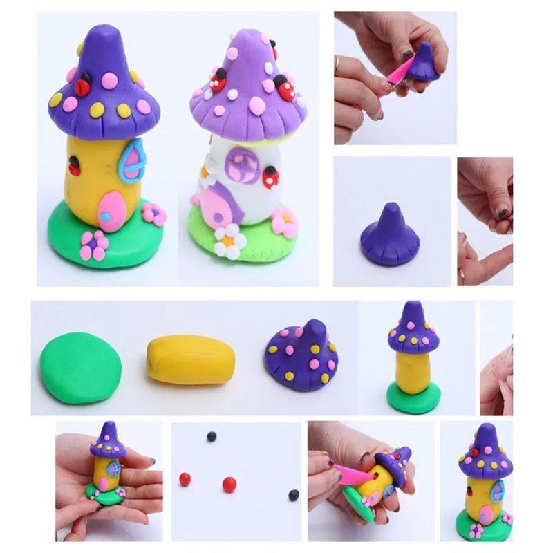 50 Colors Polymer Clay DIY Soft Molding Craft Oven Baking Cl - 图1