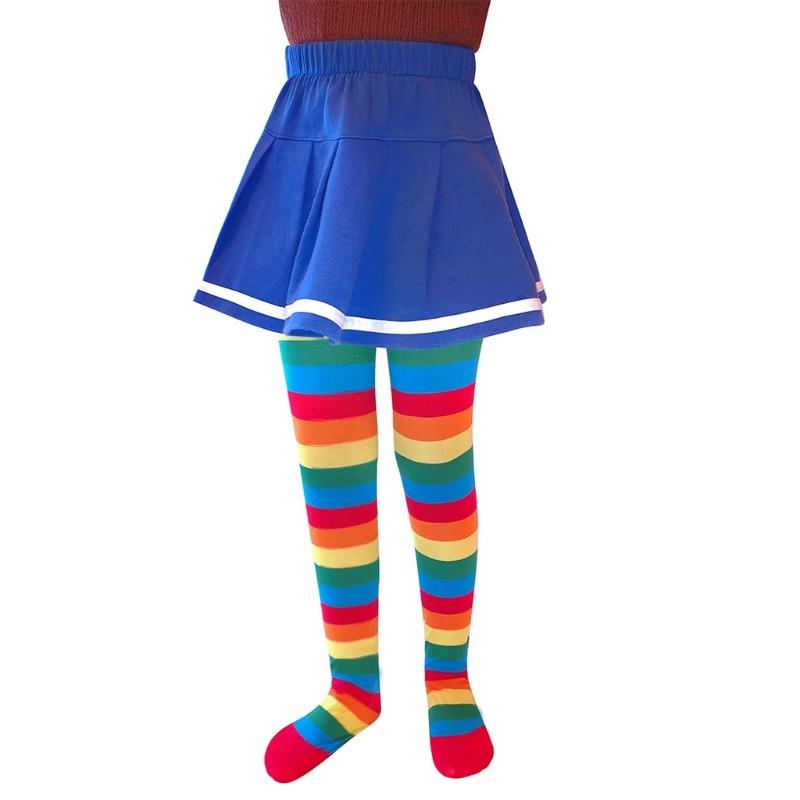 Halloween Cosplay Children Stripe Pantyhose Stockings Baby B-图2