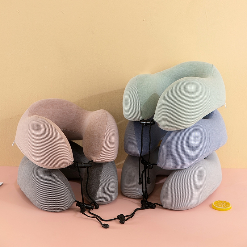 u型枕旅行颈椎枕头记忆棉头枕u形脖枕护脖子靠枕护颈枕办公室午睡 - 图2