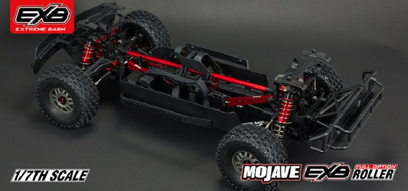 ARRMA 1/7金属版莫哈维EXB 6S遥控电动短卡车高速防水RC越野车-图0