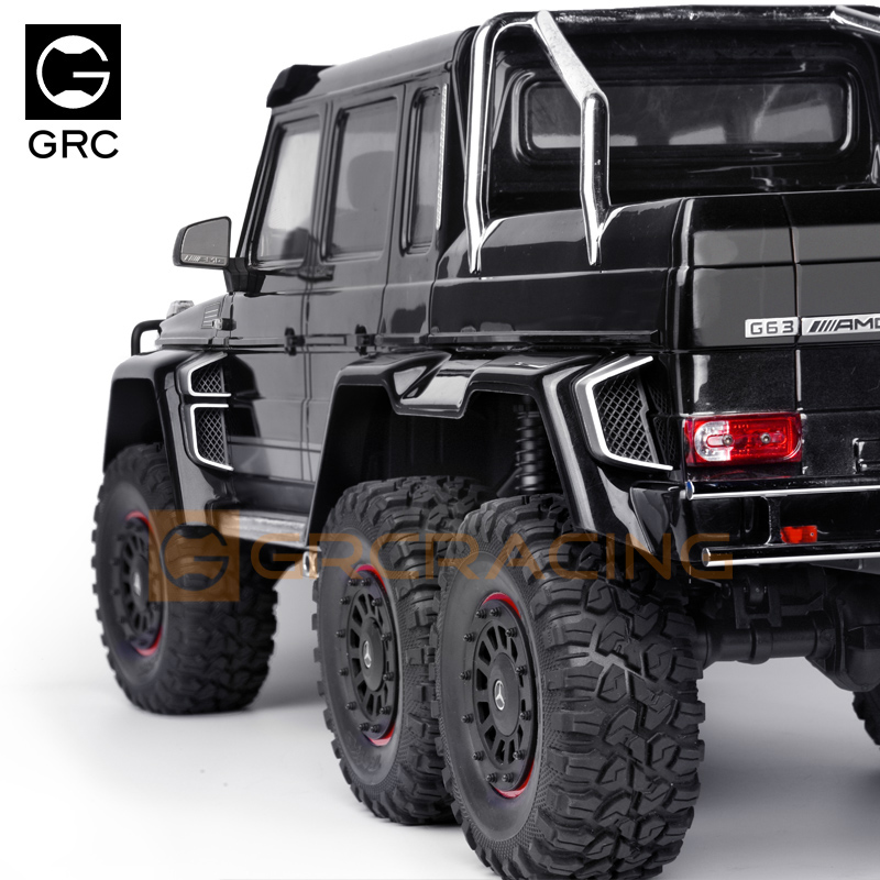 GRC TRX4/6奔驰轮眉换气格栅套件 侧排气空气动力装饰塑胶件G162C - 图1