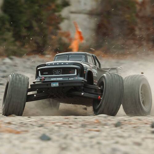 ARRMA 1/8 NOTORIOUS恶霸流浪者V6 6S无刷高速防水空翻遥控大脚车 - 图0