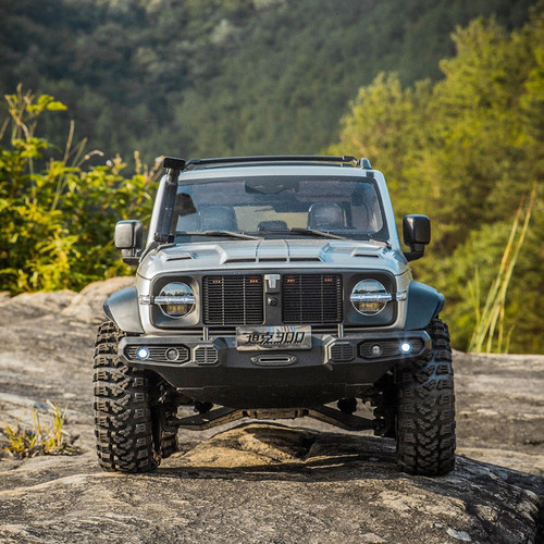 雷神KM 1/8坦克300竞技版仿真RC遥控模型攀爬车四驱越野差速锁 - 图0