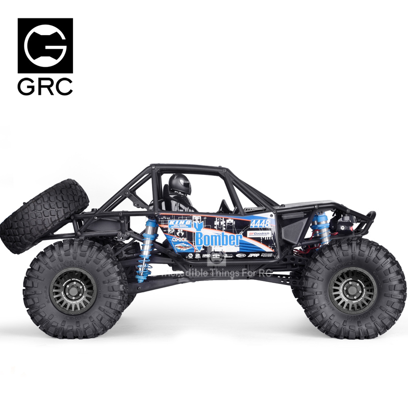 GRC 2.2寸金属轮毂G53 仿真攀爬夹胎轮毂Scx10 RR10 VP VS4 TRX6 - 图1