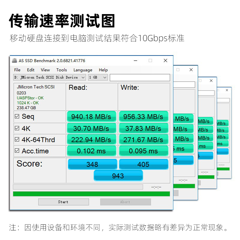 适用PS6联想移动硬盘数据线F309pro/US100固态硬盘手机连接线短款 - 图2