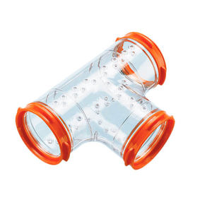 Ferplast飞宝仓鼠笼子外接diy管道配件亚克力透明隧道通道躲避窝