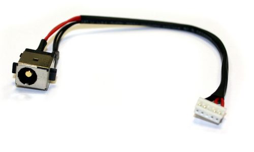 适用华硕 A450J K450V X450J F450J R409J D451V 电源口充电头5孔 - 图0