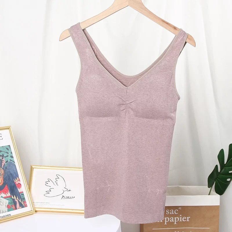 惠之欣8020长款背心式无钢圈女裹胸 捷缇莎文胸