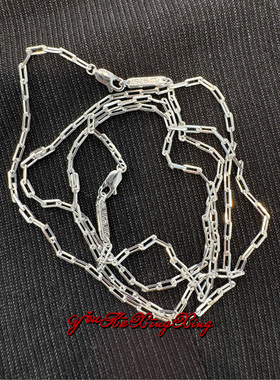 有颗星星S925十字链项链男女百搭