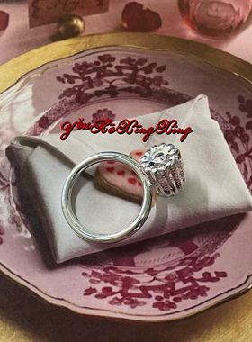 有颗星星女S925银甜酷可露丽戒指