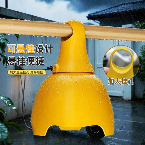 户外防雨插座电动车充电线电瓶车延长线室外插排防水专用拖插线板 - 图2