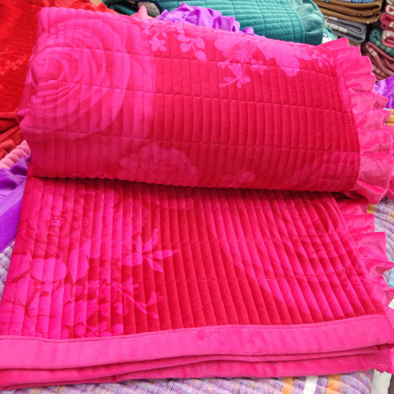 2025新款牛奶绒床盖冬季加绒面厚床单夹棉榻榻米炕盖毯子床罩单件,淘宝优惠券,粉丝福利购,淘宝优惠卷